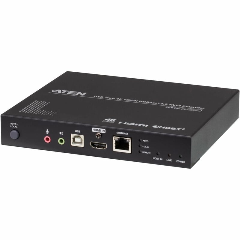 ATEN USB True 4K HDMI HDBaseT 3.0 KVM Extender (4K@100m) - Thumbnail 2