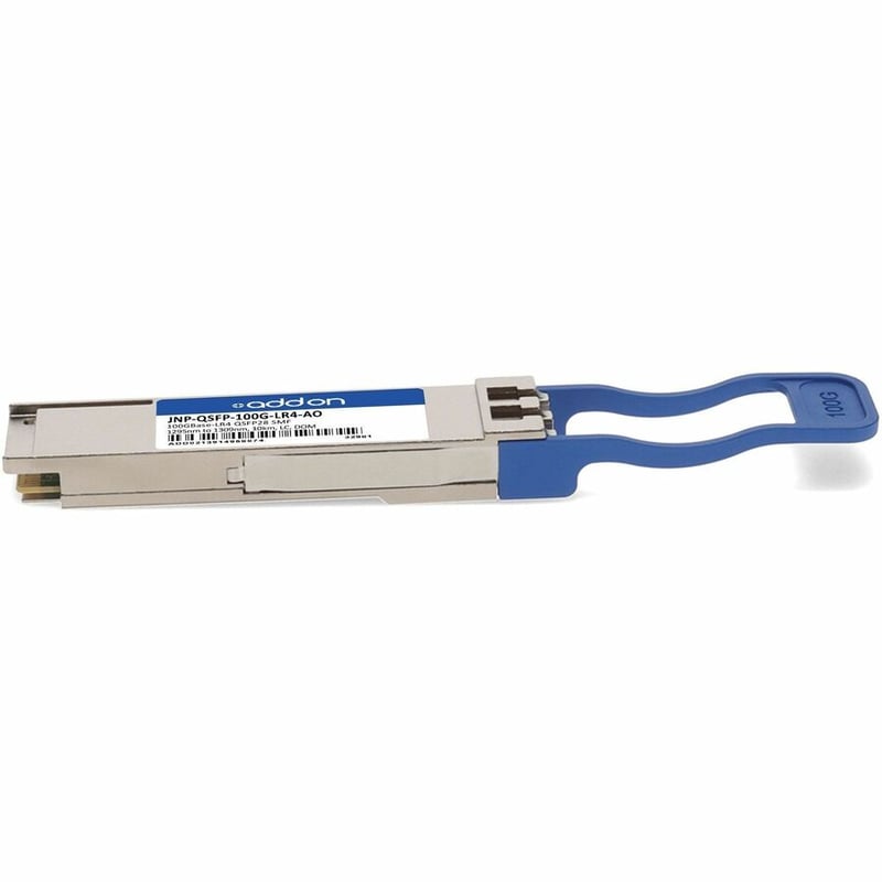 AddOn Juniper Networks JNP-QSFP-100G-LR4 Compatible TAA Compliant 100GBase-LR4 QSFP28 Transceiver (SMF, 1295nm to 1309nm, 10km, LC, DOM) - Thumbnail 2