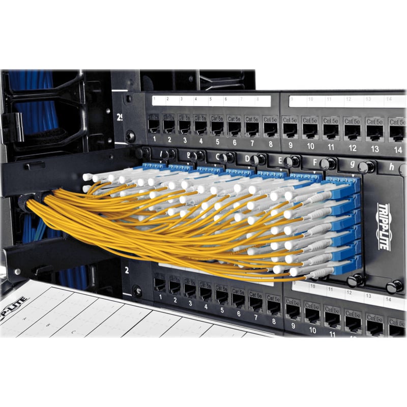 Eaton Tripp Lite Series Duplex Singlemode 9/125 Fiber Patch Cable (LC/LC), Push/Pull Tabs, 1 m (3 ft.) - Thumbnail 2