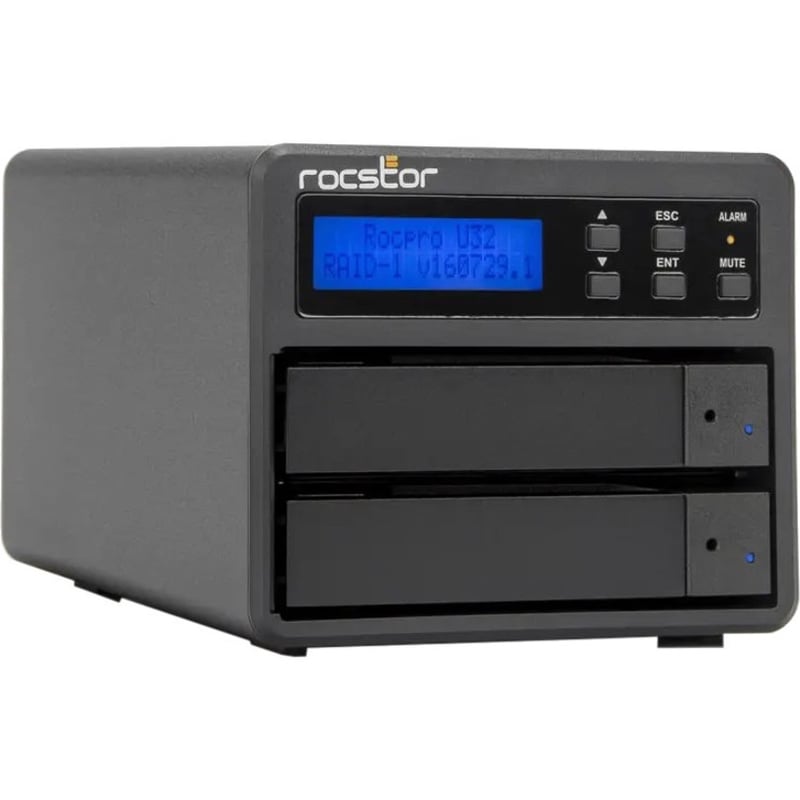 Rocstor Rocpro U33 USB Type-C Desktop RAID Storage - Thumbnail 3