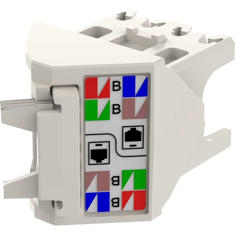 PanNet 45° Angled Wire Cap for Cat 6 UTP TG Jack - Thumbnail 3