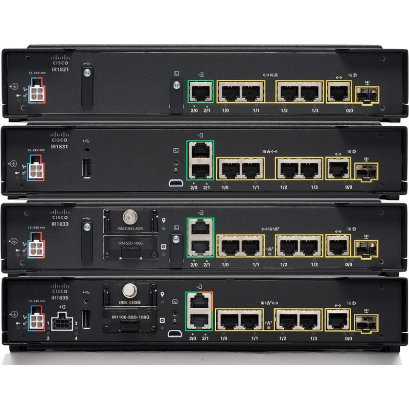 CISCO CATALYST IR1835 RUGGED SERIES ROUTER REMANUFACTURED - Thumbnail 2