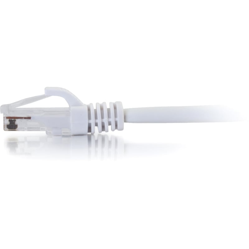 C2G 3ft Cat6 Ethernet Cable - Snagless Unshielded (UTP) - White - Thumbnail 2