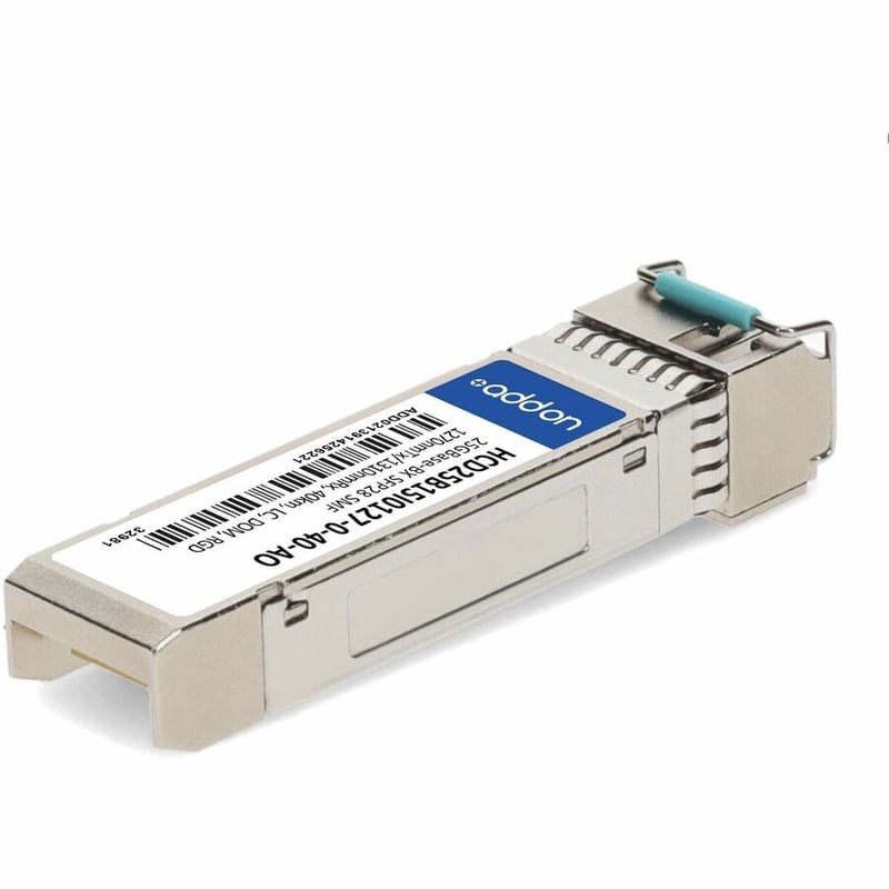 AddOn Fujitsu® HCD25B15I0127-0-40 Compatible TAA 25GBase-BX SFP28 Transceiver (SMF, 1270nmTx/1310nmRx, 40km, LC, DOM, -40 to 85C) - Thumbnail 5