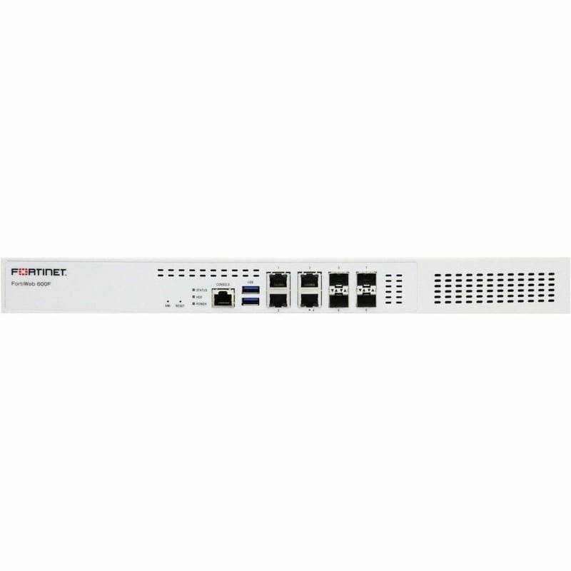 Fortinet FortiWeb 600F High Availability Firewall - Thumbnail 1