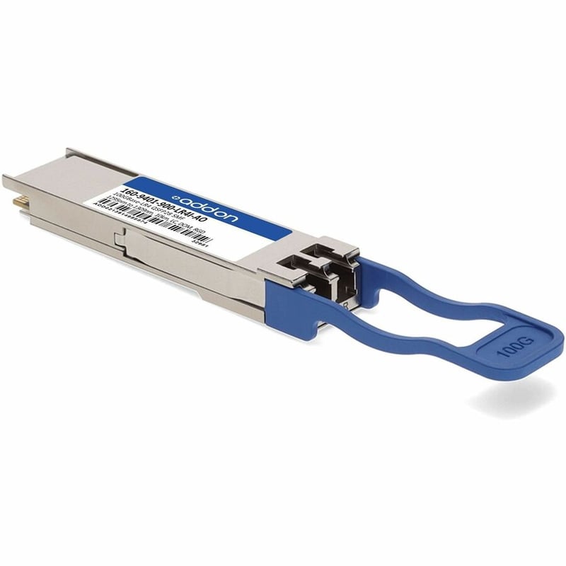 AddOn Ciena® 160-9401-900-LR4-I Compatible TAA 100GBase-LR4 QSFP28 Transceiver (SMF, 1310nm, LC, 10km, DOM, -40 to 85C) - Thumbnail 3