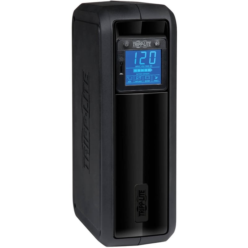 Tripp Lite by Eaton UPS OmniSmart LCD 120V 900VA 475W Line-Interactive UPS Tower LCD display USB port Battery Backup - Thumbnail 1