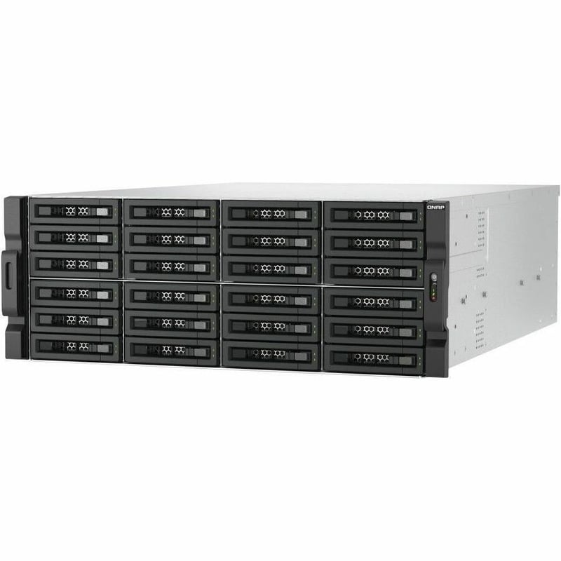 QNAP 24-BAY 4U RACKMOUNT PCIE INTERFACE SATA JBOD EXPANSION ENCLO - Thumbnail 5