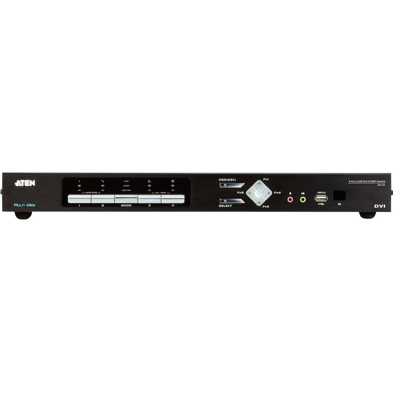 ATEN CM1164A 4-Port USB DVI Multi-View KVMP Switch-TAA Compliant - Thumbnail 2
