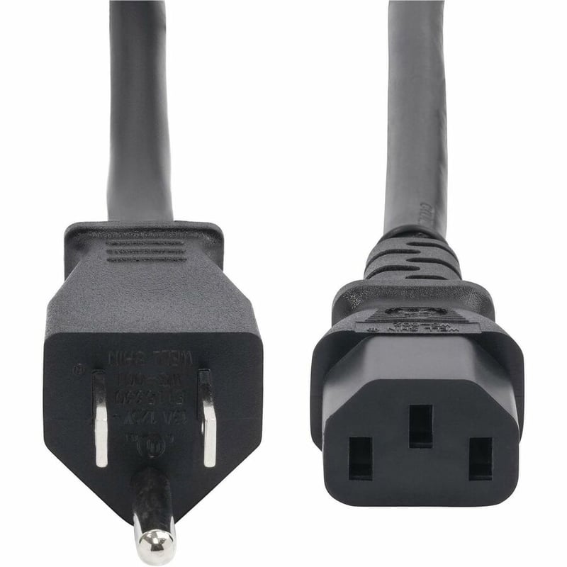 StarTech.com 8ft (2.4m) Computer Power Cord, NEMA 5-15P to IEC 60320 C13 AC Power Cable, 13A 125V, 16AWG, UL Listed Components - Thumbnail 4