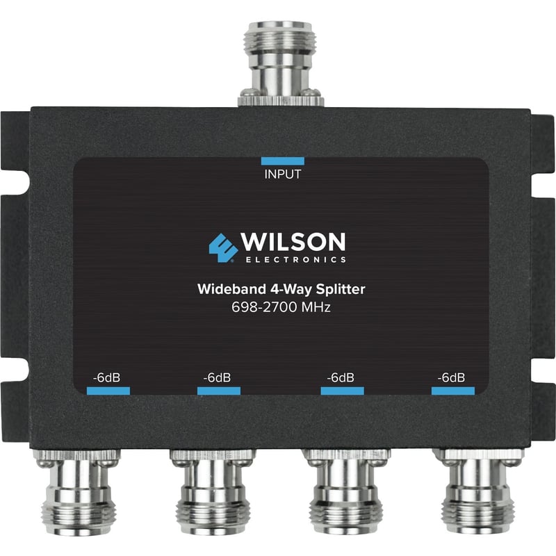 Wilson Cellular Signal Splitter 4 Way -6 dB w/N Female Connectors, 50 Ohm - Thumbnail 1