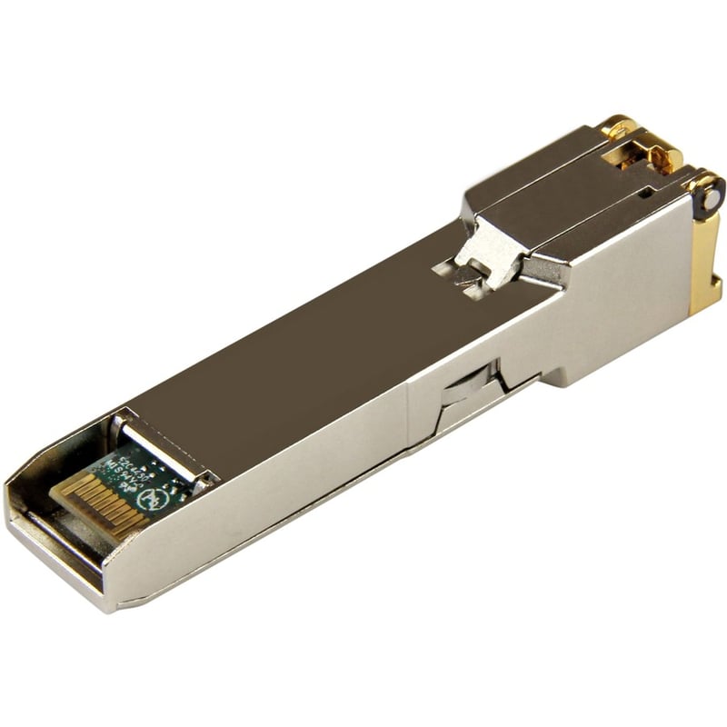 StarTech.com Cisco GLC-T Compatible SFP Module - 1000BASE-T - 1GE Gigabit Ethernet SFP SFP to RJ45 Cat6/Cat5e Transceiver - 100m - Thumbnail 2