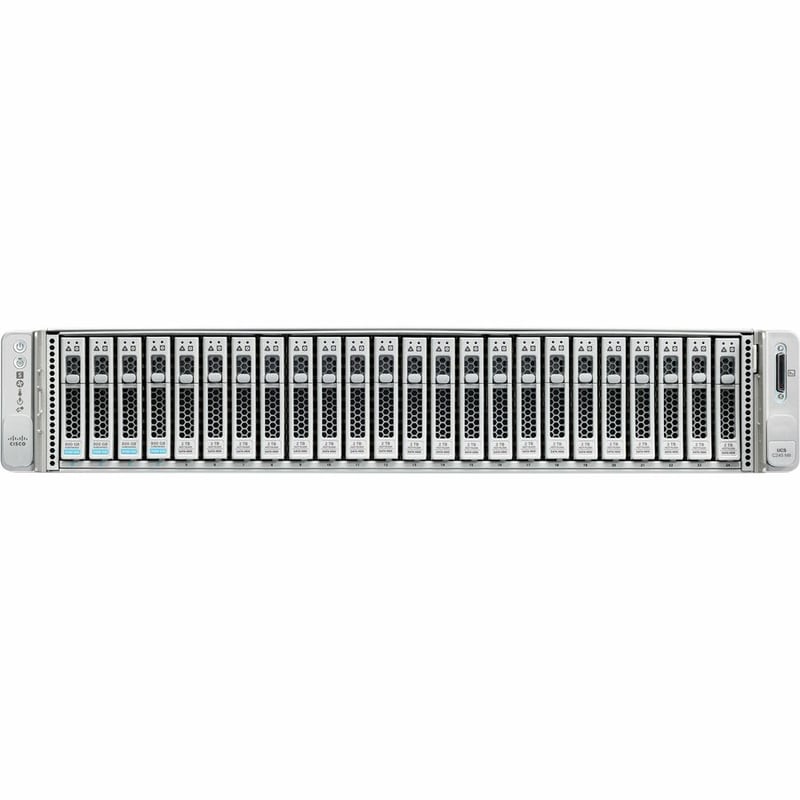 UCS C245M8 RACK W/OCPU, MEM, DRV, 2UW24SFF HDD/SSD BACKPLANE - Thumbnail 2