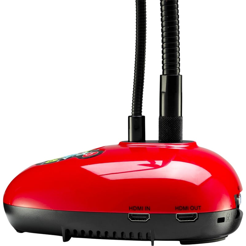 LUMENS LADIBUG DOCUMENT CAMERA 30 FPS 20X ZOOM A/V REC RED - Thumbnail 4