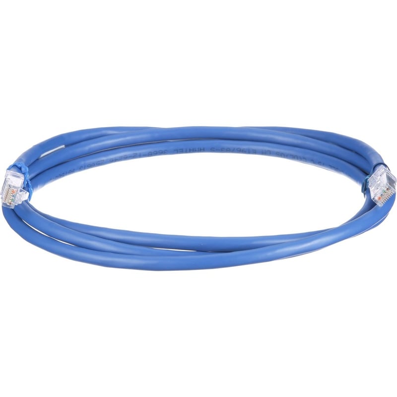 PanNet Cat 6A 24 AWG UTP Copper Patch Cord, 15 ft, Blue - Thumbnail 3