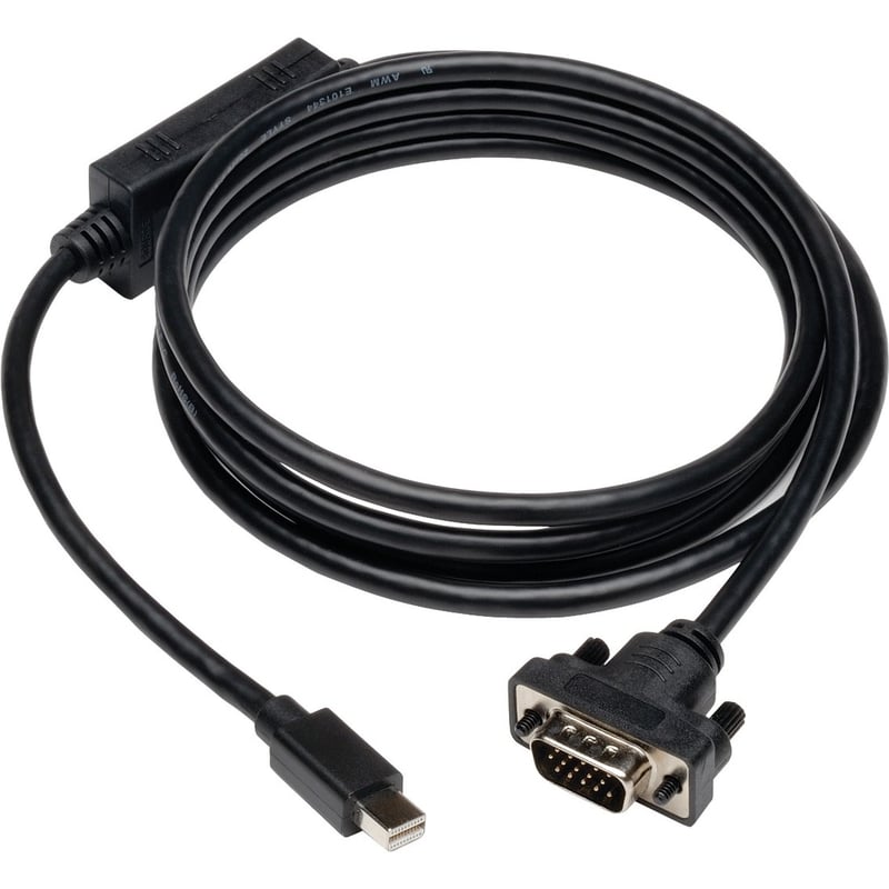 Eaton Tripp Lite Series Mini DisplayPort 1.2 to VGA Active Adapter Cable (M/M), 10 ft. (3.1 m) - Thumbnail 1