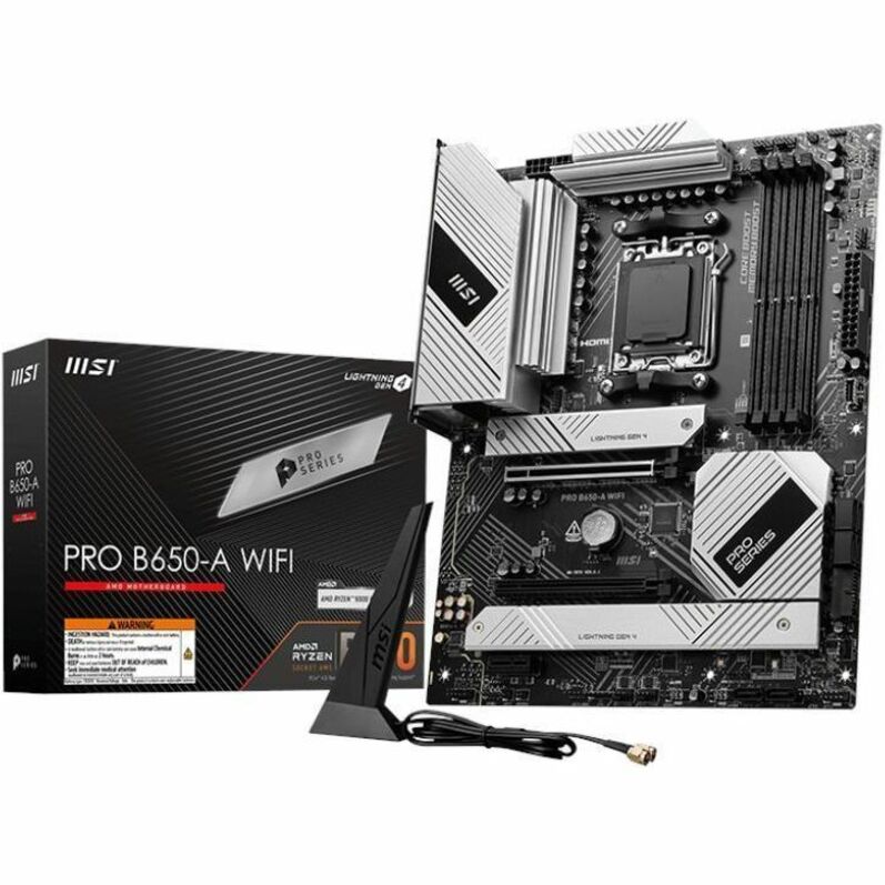MSI PRO B650-A WIFI PROSERIES MOTHERBOARD - Thumbnail 2