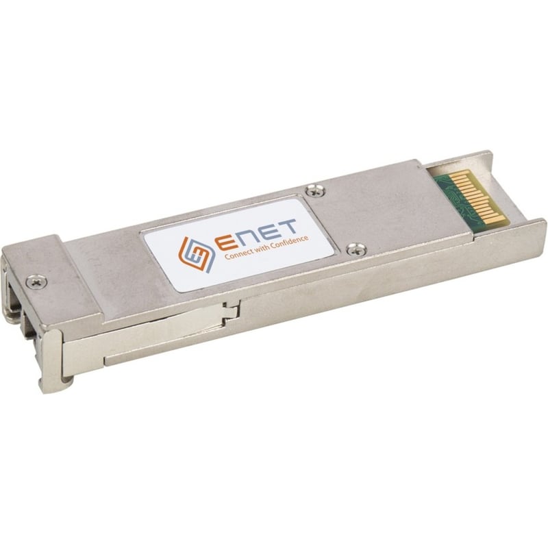 ENET Cisco Compatible XFP-10GLR-OC192SR TAA Compliant Functionally Identical 10GBASE-LR XFP 1310nm 10km DOM SMF Duplex LC - Programmed, Tested, and Supported in the USA, Lifetime Warranty - Thumbnail 1