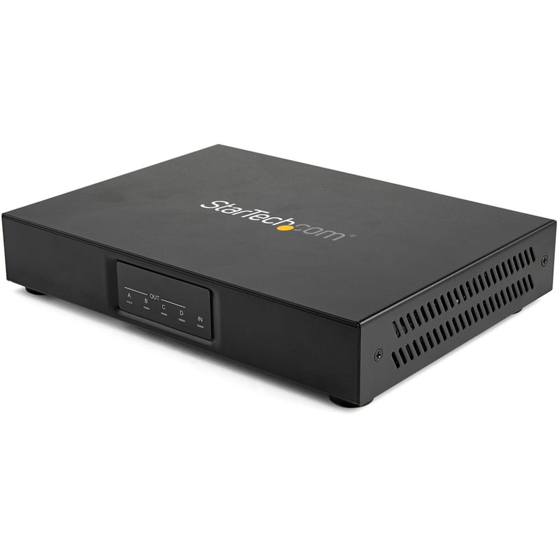 StarTech.com 2x2 HDMI Video Wall Controller, 4K 60Hz Input to 4x 1080p Output, 1 to 4 Port Multi-Screen Processor, RS-232/Ethernet Control - Thumbnail 1