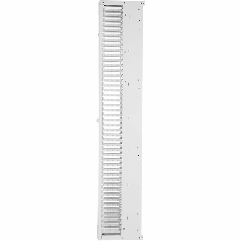 Panduit PE2V Vertical Single-Sided Manager, 45RU, 8 in. Wide, White - Thumbnail 4