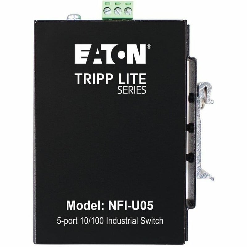 Tripp Lite by Eaton 5-Port Unmanaged Industrial Ethernet Switch 10/100 Mbps Ruggedized -40 to 75C DIN/Wall Mount - TAA Compliant - Thumbnail 5