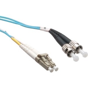 Axiom LC/ST Multimode Duplex OM4 50/125 Fiber Optic Cable 20m - TAA Compliant