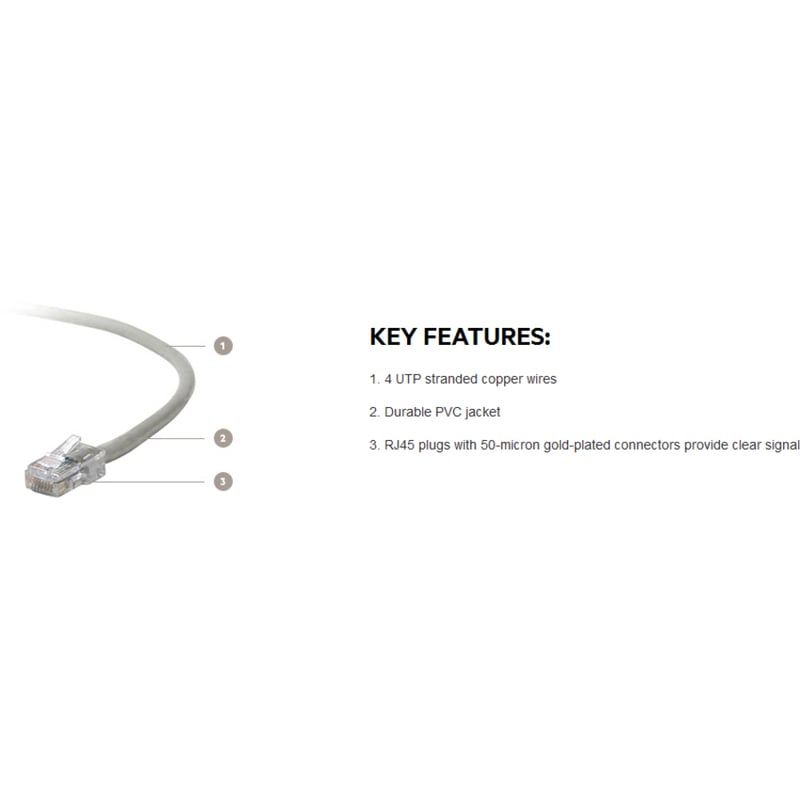 Belkin CAT5e Patch Cable - Thumbnail 2