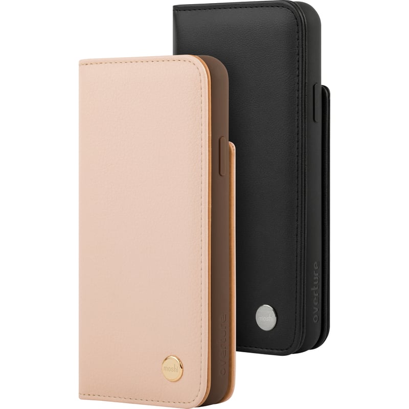 Moshi Overture Carrying Case (Flip) Apple iPhone 11 Pro Max Smartphone - Jet Black - Thumbnail 4