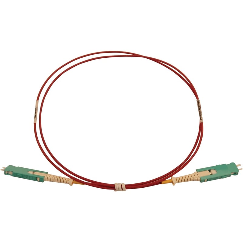 Tripp Lite by Eaton 400G Multimode 50/125 OM4 Fiber Optic Cable (Duplex SN-PC M/M) LSZH Magenta 1 m (3.3 ft.) - Thumbnail 2