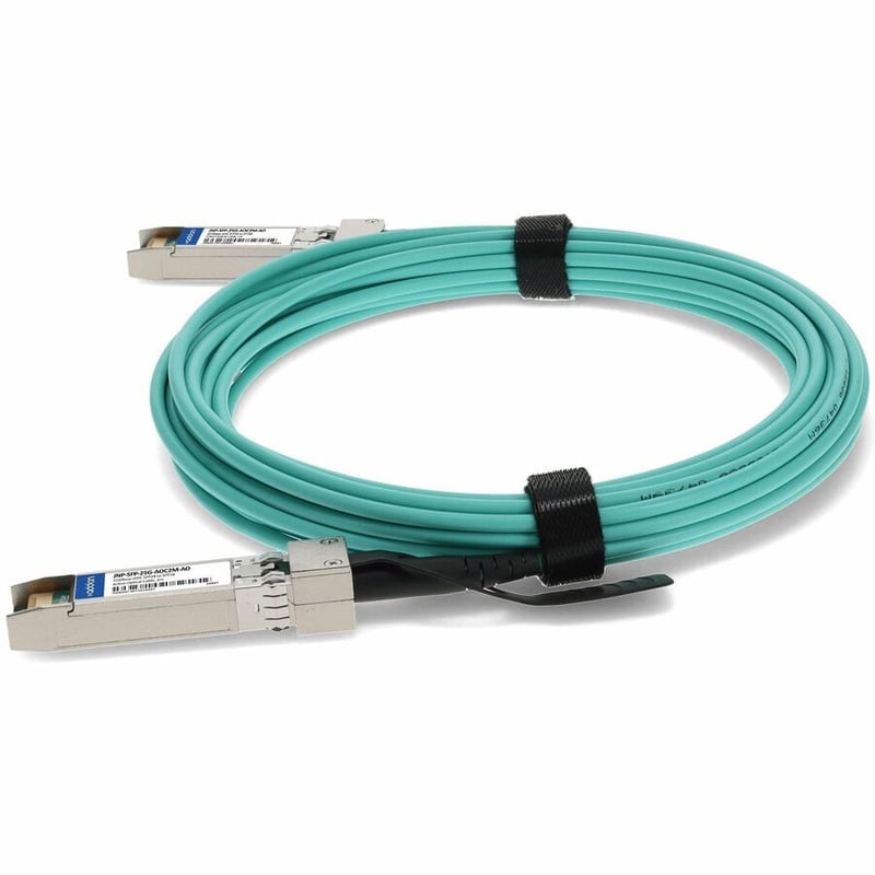 AddOn Juniper Networks® JNP-SFP-25G-AOC-2M Compatible TAA Compliant 25GBase-AOC SFP28 Active Optical Cable (850nm, MMF, 2m) - Thumbnail 2