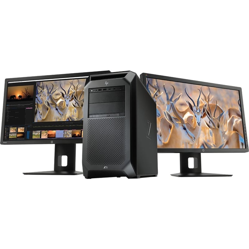 HP Z8 G4 Workstation - Intel Xeon Gold - 64 GB - 512 GB SSD - Tower - Black - Thumbnail 3
