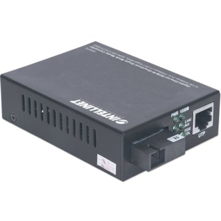 GIGABIT ETHERNET WDM BI-DIRECTIONAL SINGLE MODE MEDIA CONVERTER, 10/100/1000BASE - Thumbnail 2