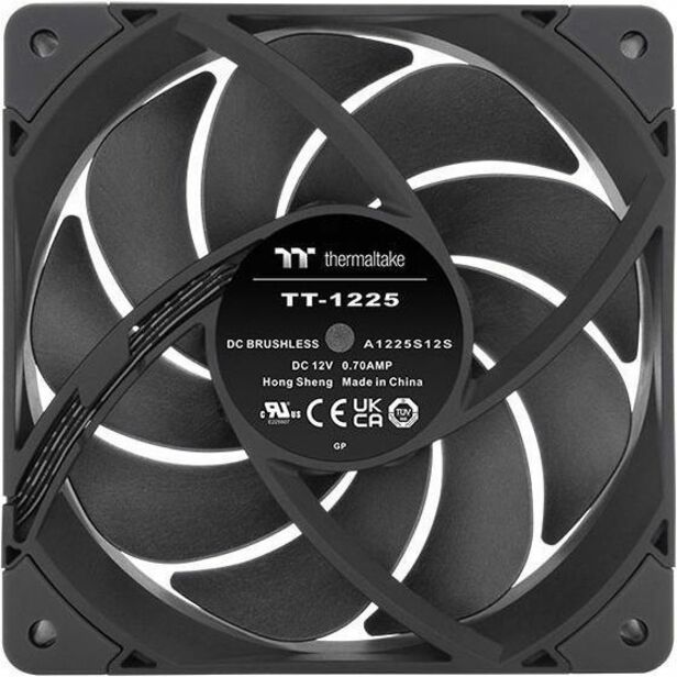 Thermaltake TOUGHFAN 12 Pro High Static Pressure PC Cooling Fan (2-Fan Pack) - 2 Pack - Thumbnail 2