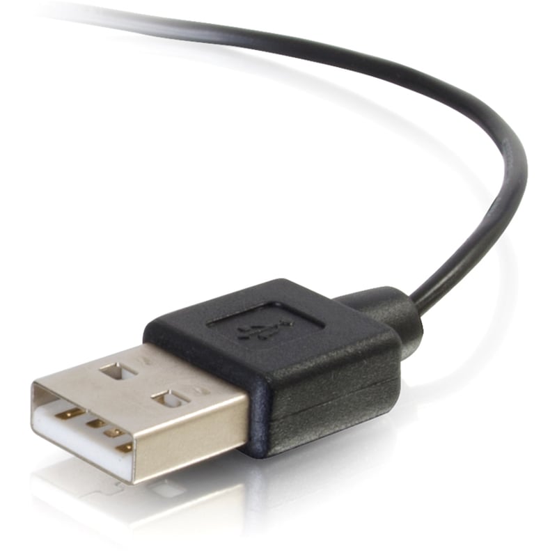 C2G 18 inch USB Charging Cable - USB A to USB Micro B - Phone Charging Cable - Thumbnail 4