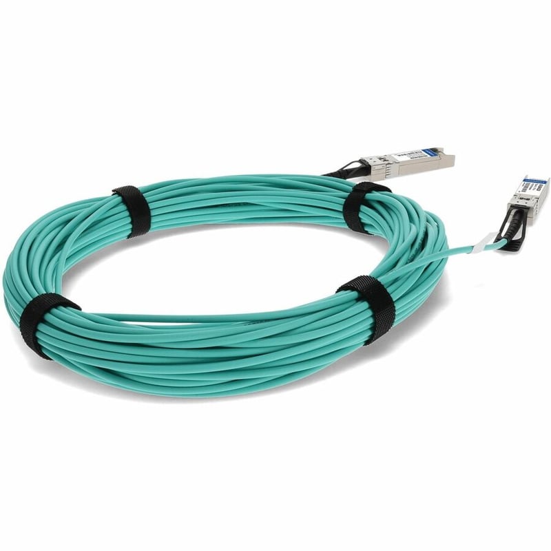 AddOn Juniper Networks JNP-10G-AOC-25M to IBM 90Y9436-AOC25M Compatible TAA Compliant 10GBase-AOC SFP+ to SFP+ Active Optical Cable (850nm, MMF, 25m) - Thumbnail 5