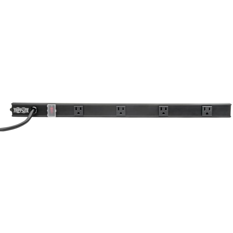 Eaton Tripp Lite Series 4-Outlet Power Strip, Right-Angle NEMA 5-15R - 15A, 120V, 6 ft. (1.83 m) Cord, Right-Angle 5-15P Plug, 24 in. - Thumbnail 3