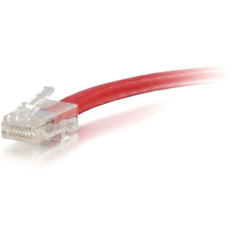 C2G-75ft Cat6 Non-Booted Unshielded (UTP) Network Patch Cable - Red - Thumbnail 3