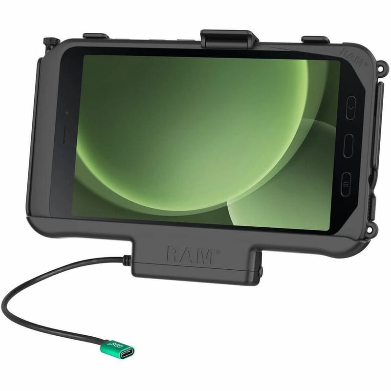 RAM Mounts USB-C Powered Dock for Samsung Tab Active5 & 3 - Thumbnail 2