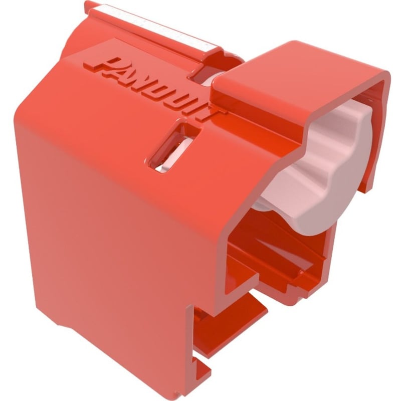 Panduit Standard, Lock-In Devices, Red - Thumbnail 1