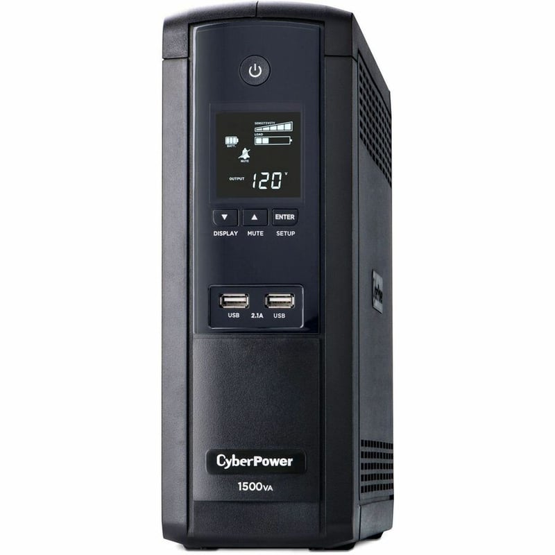 CyberPower Intelligent LCD BRG1500AVRLD2 1500VA Mini-tower UPS - Thumbnail 5