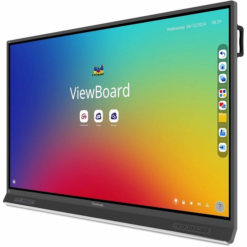 86IN VIEWBOARD 4K INTERACTIVE F WITH 3840 X 2160 RESOLUTION TAA COM - Thumbnail 4