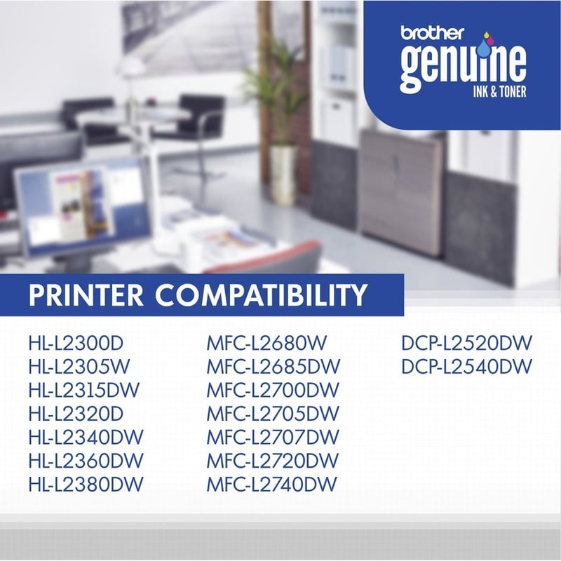 Brother Genuine TN660 High Yield Black Toner Cartridge - Thumbnail 5