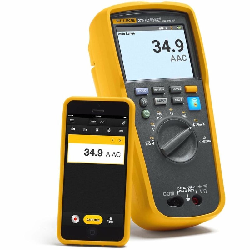 Fluke Wireless TRMS Thermal Multimeter w/iFlex - Thumbnail 2