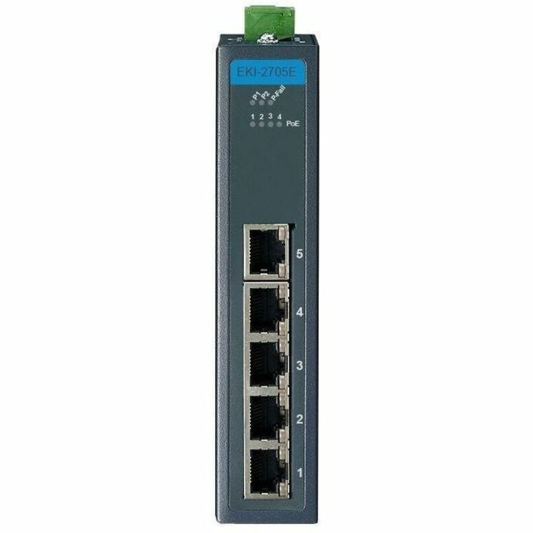 Advantech EKI-2705E-1GPI Ethernet Switch - Thumbnail 2