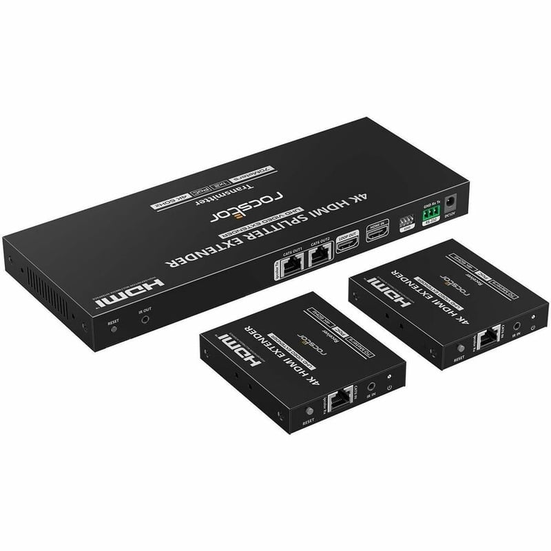 TRUEREACH TR15 4K60HZ 1 X 2 HDMI SPLITTER WITH EXTENDER
