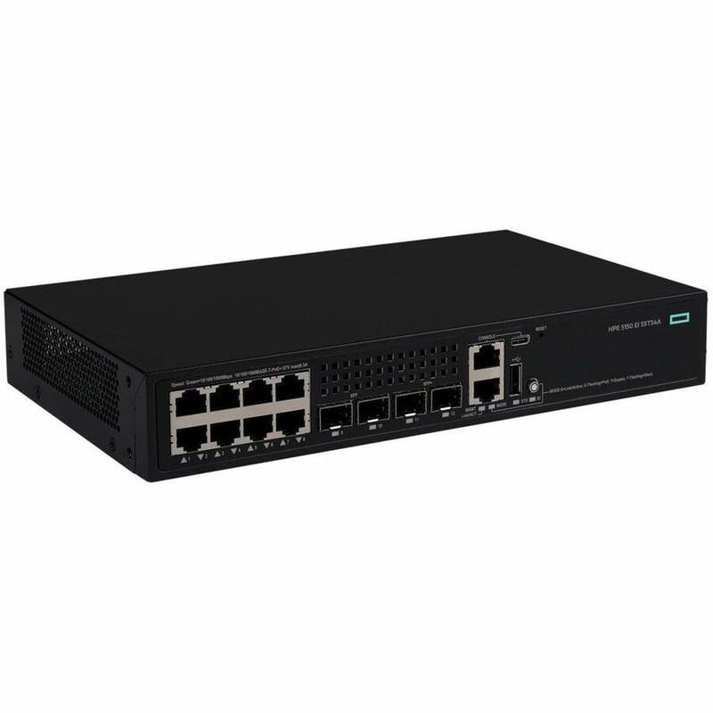 HPE NW CW SW 8G POE+ 2F 2P 5150EI PL-34 - Thumbnail 3