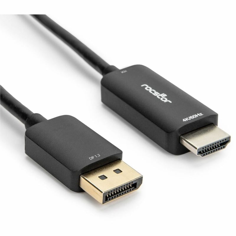 Rocstor DisplayPort/HDMI Audio/Video Cable - Thumbnail 5