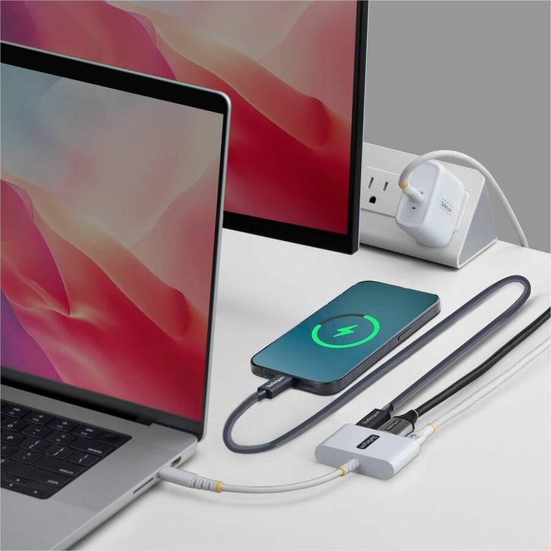 USB-C TO HDMI MULTIPORT HUB - 140W CHARGING 4K 60HZ USB 5GBPS - Thumbnail 4