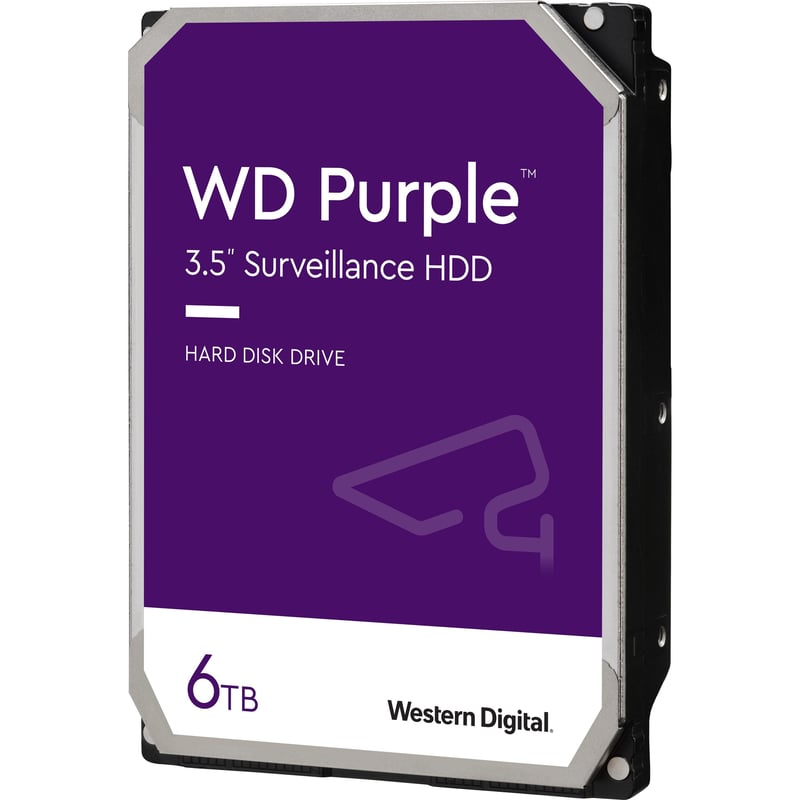 WD PURPLE 6TB 5400RPM SATA-6GBPS 64MB BUFFER 3.5IN