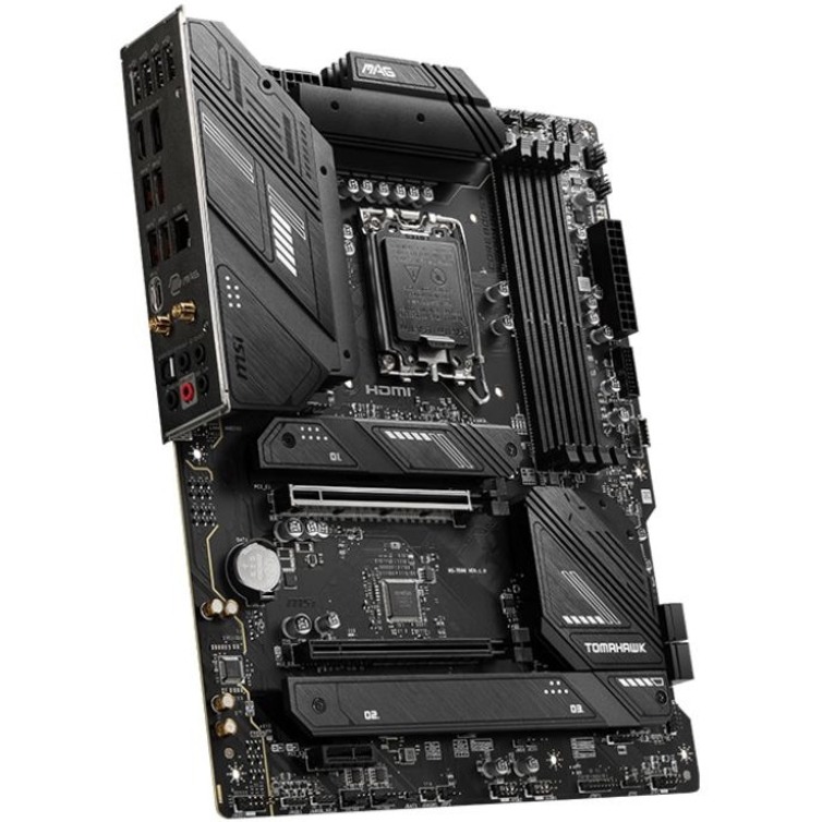 MSI MAG B760 TOMAHAWK WIFI DDR4 Gaming Desktop Motherboard - Intel B760 Chipset - Socket LGA-1700 - ATX - Thumbnail 4